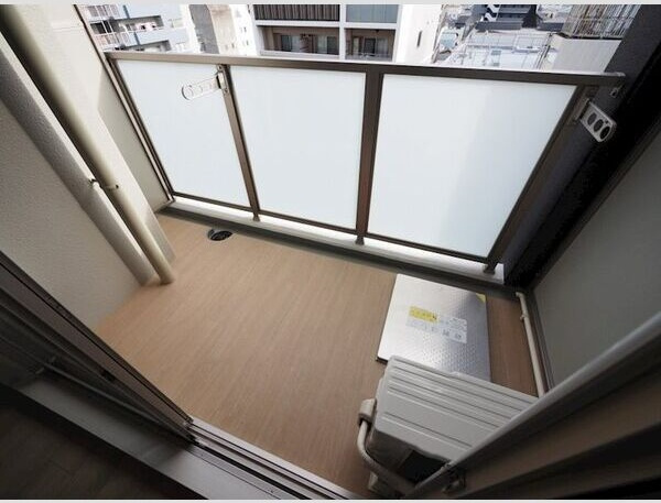 エスリード ザ・イーストレジデンス大阪城のバルコニー