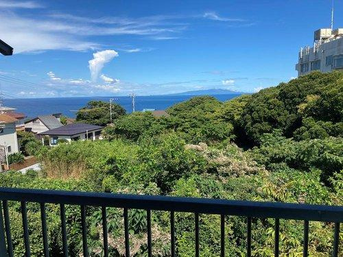伊豆白浜南風台別荘地の展望|ベランダからの眺望
