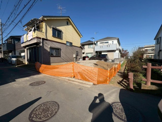 【前面道路含む現地写真】 | 川越市砂　新築分譲　東武東上線『新河岸駅』徒歩12分　【高階小学区】