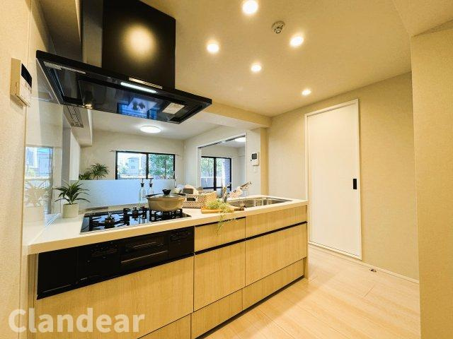 アルシェ西新井のキッチン|ドキドキの新生活も、安心してスタート。ぴったりの住まいを見つけませんか？クランディアが一緒に住まい選びをサポートします‼　まずは、お気軽にお問合せください　＃クランディア