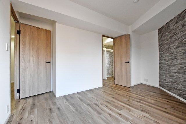 ソルディオ武庫之荘本町の洋室|全居室洋室のため、お部屋の掃除が楽になり、家事の時短に繋がります。またお家全体の統一感があってオシャレですね。