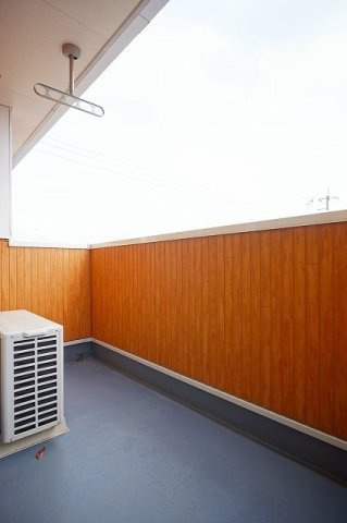 ルピナス・グリーン　Ａのバルコニー