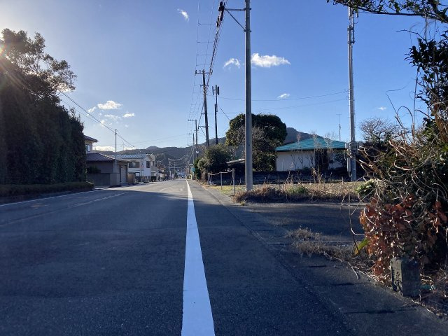 南伊豆町　湊 の前面道路含む現地写真