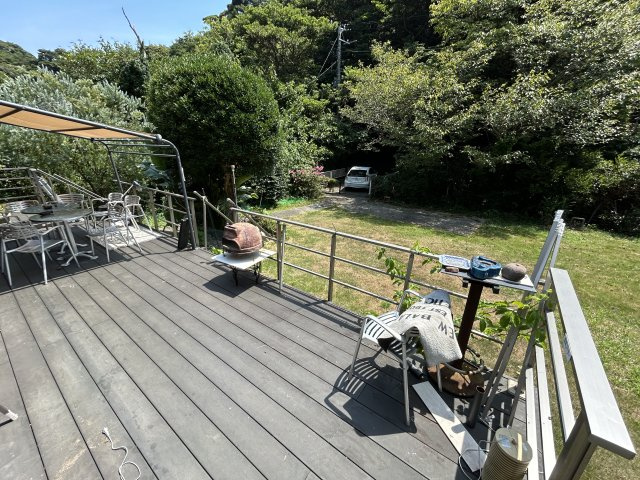 下田市　田牛のバルコニー