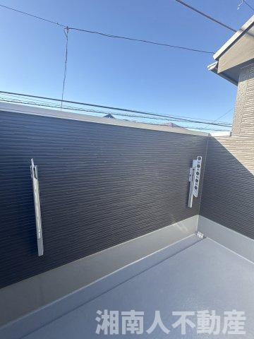 茅ヶ崎市甘沼第1期　新築戸建全1棟　のバルコニー|広々としたバルコニーです