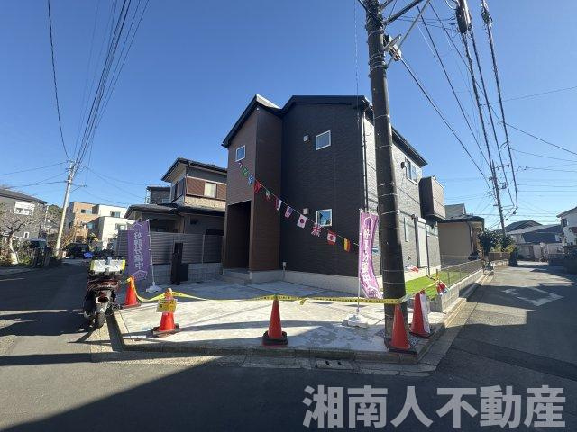 茅ヶ崎市甘沼第1期　新築戸建全1棟　の前面道路含む現地写真|前面道路含む現地写真です