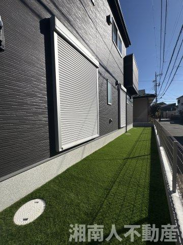 茅ヶ崎市甘沼第1期　新築戸建全1棟　の庭|お庭が付いています