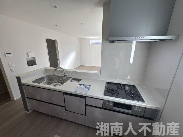 茅ヶ崎市甘沼第1期　新築戸建全1棟　のキッチン|お料理しやすいキッチンです