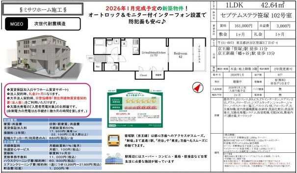 セプテムステラ笹塚の省エネ性能ラベル