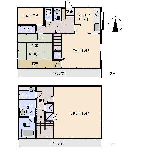 河津町　峰の間取り