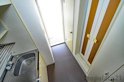 【内装】 | レオパレス土塔Ⅱ | 使いやすいキッチン回り