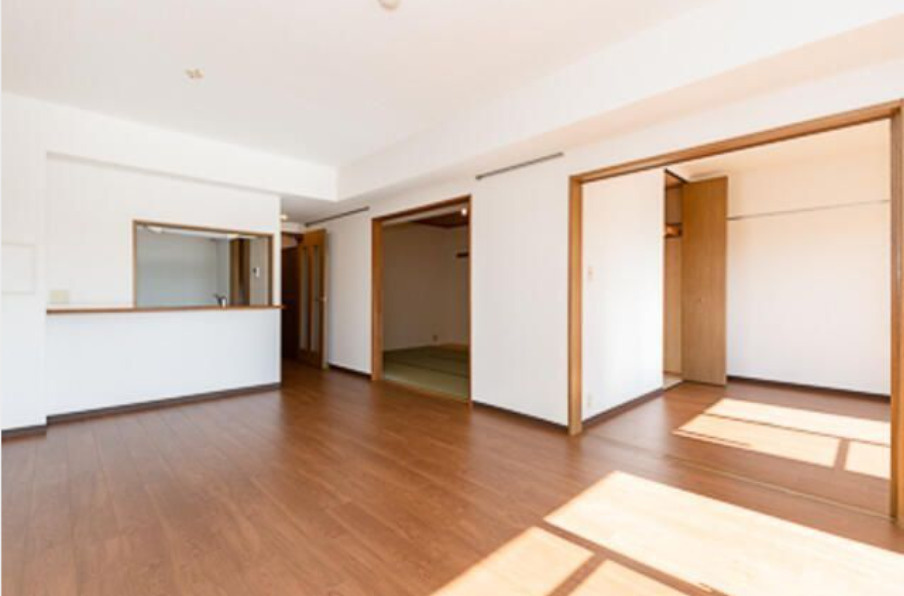 プレール玉川　アップライトピアノ可　オートロック　ファミリー向けの居間・リビング