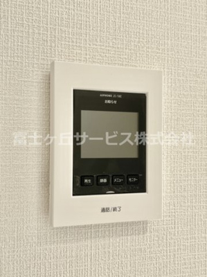 【セキュリティ】 | 沼津市大岡 33期 新築一戸建て 2号棟 | TVモニター付きインターフォンです
