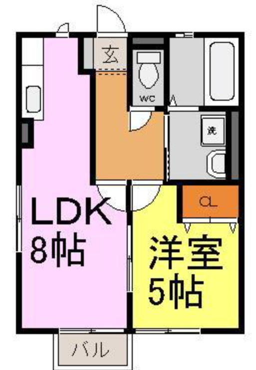 レトアKeiの間取り
