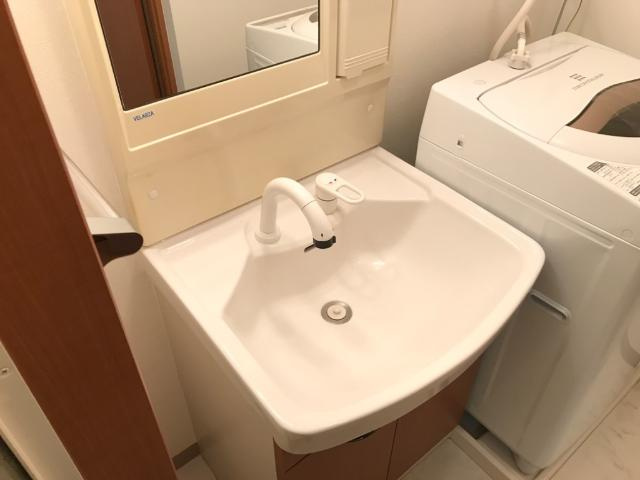 リバパレス鶴舞の洗面所|洗髪洗面化粧台