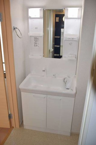 アルベージュの洗面所