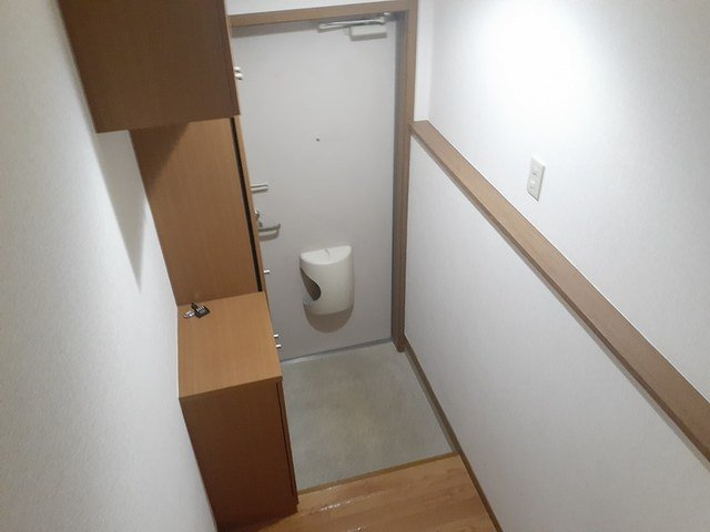 ラ・カスカータの玄関