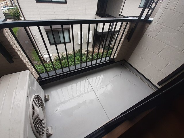 ラ・カスカータのバルコニー