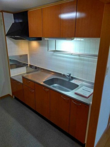 ラモーリ緑のキッチン