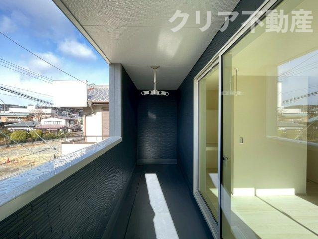 【バルコニー】 | 渋川市四つ角　1号棟