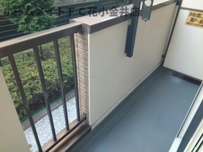 【バルコニー】 | けんたく三生 | 陽当たり良好なバルコニーです