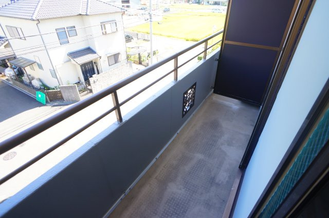 to U 大安寺のバルコニー