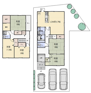 【外観】 | 宇治市琵琶台1丁目　中古戸建