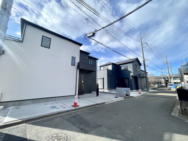 和光市南1丁目　穏やかな街並み　全8棟の区画図