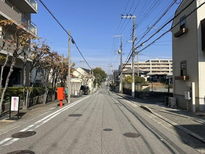 【前面道路含む現地写真】 | 西宮市　大社町　新築戸建