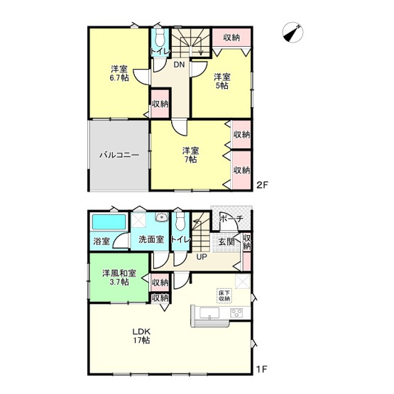 【間取り】 | 相生市大島町第2