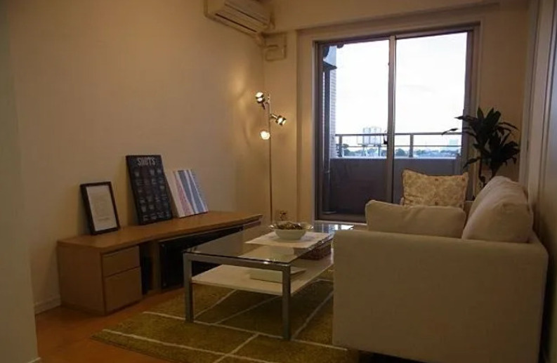 クリオ上野毛ラ・モード　敷金礼金0　フリーレント　ペット相談　駅近の居間・リビング