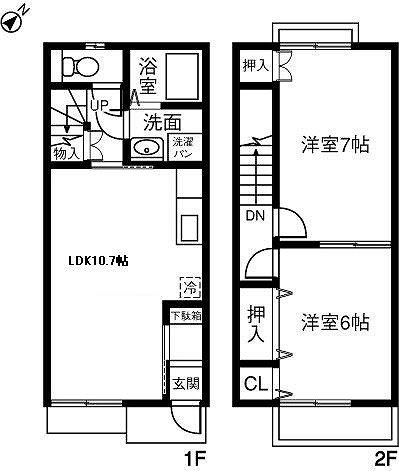 La･Vegiebulle竹の山の間取り