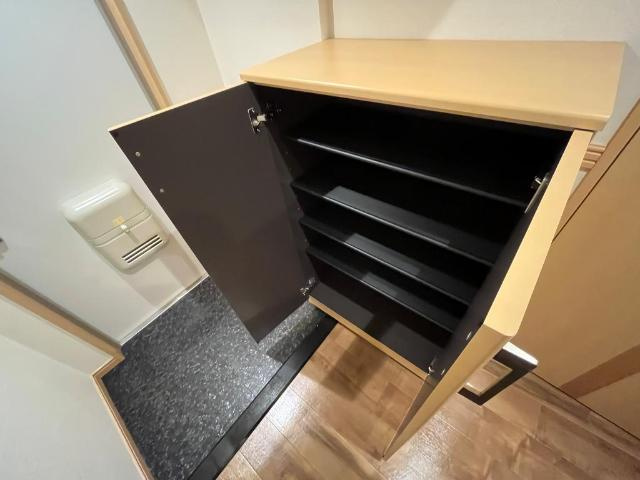 ラビエールＡの収納|下駄箱