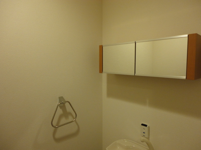 ガーデン仲田の収納|トイレ収納