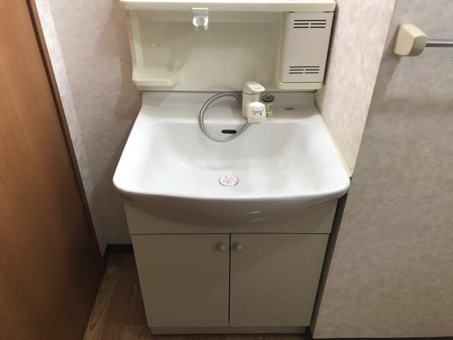 グランディスの洗面所|洗髪洗面化粧台