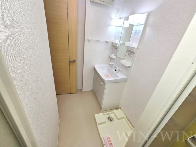 ミルファームの洗面所