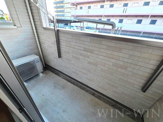 ミルファームのバルコニー