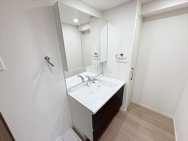 アクタス博多グランミライの洗面所