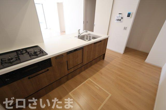 《仲介手数料無料》上尾市浅間台３丁目9-11新築一戸建てテラシエのキッチン