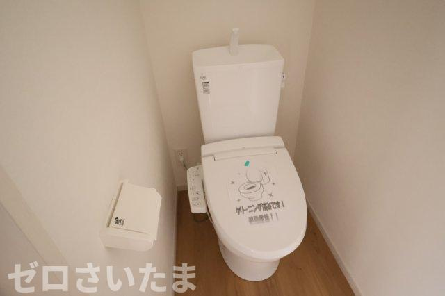 《仲介手数料無料》上尾市浅間台３丁目9-11新築一戸建てテラシエのトイレ