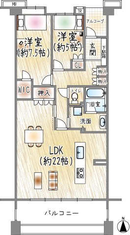 夙川香櫨園コートハウスガーデンコート
