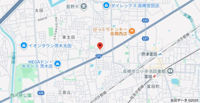 【地図】 | 仮称）高槻市赤大路共同住宅