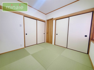 【和室】 | 小学校11分　中学校８分　再生住宅　リフォーム〇　南三咲 | 販売現地