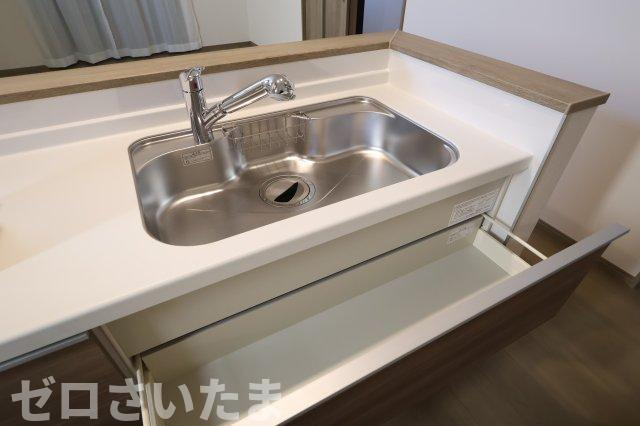 《仲介手数料無料》上尾市大字上尾下1056-1新築一戸建てハートフルタウンの浴室