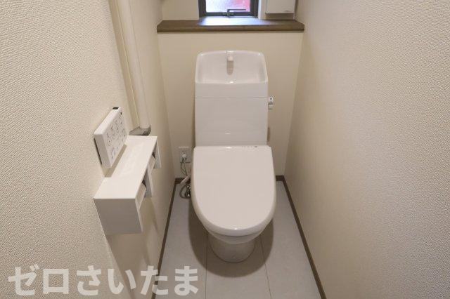 《仲介手数料無料》上尾市大字上尾下1056-1新築一戸建てハートフルタウンのトイレ