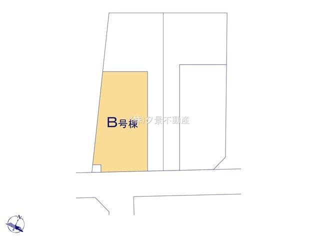 《仲介手数料無料》上尾市大字上尾下1056-1新築一戸建てハートフルタウンの区画図