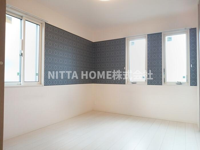 コンフォルトミハマの居間・リビング|１２帖のリビングルームです◇