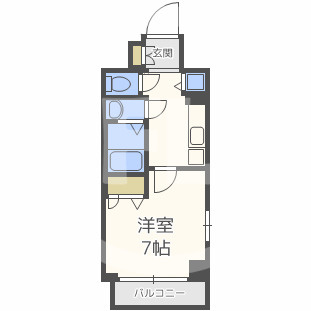 【間取り】 | スワンズシティ難波ノーブル | スワンズシティ難波ノーブル　間取り