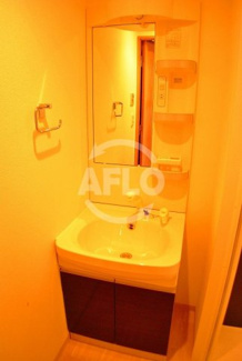 【独立洗面台】 | スワンズシティ難波ノーブル | スワンズシティ難波ノーブル　独立洗面台