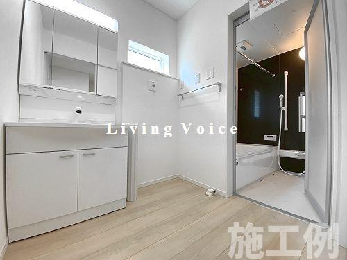 【脱衣所】 | 【仲介手数料０円】海老名市国分寺台第16　新築一戸建て　2号棟　全2棟 | 海老名市国分寺台第16　新築一戸建て　全2棟